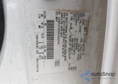 2005 Ford Expedition Xls from USA, damaged, VIN 1FMPU13535LA43944